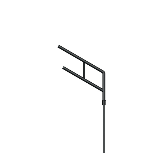 Кронштейн OXOR-SG2-1000x76-L1000 BLACK (Arlight, Сталь)