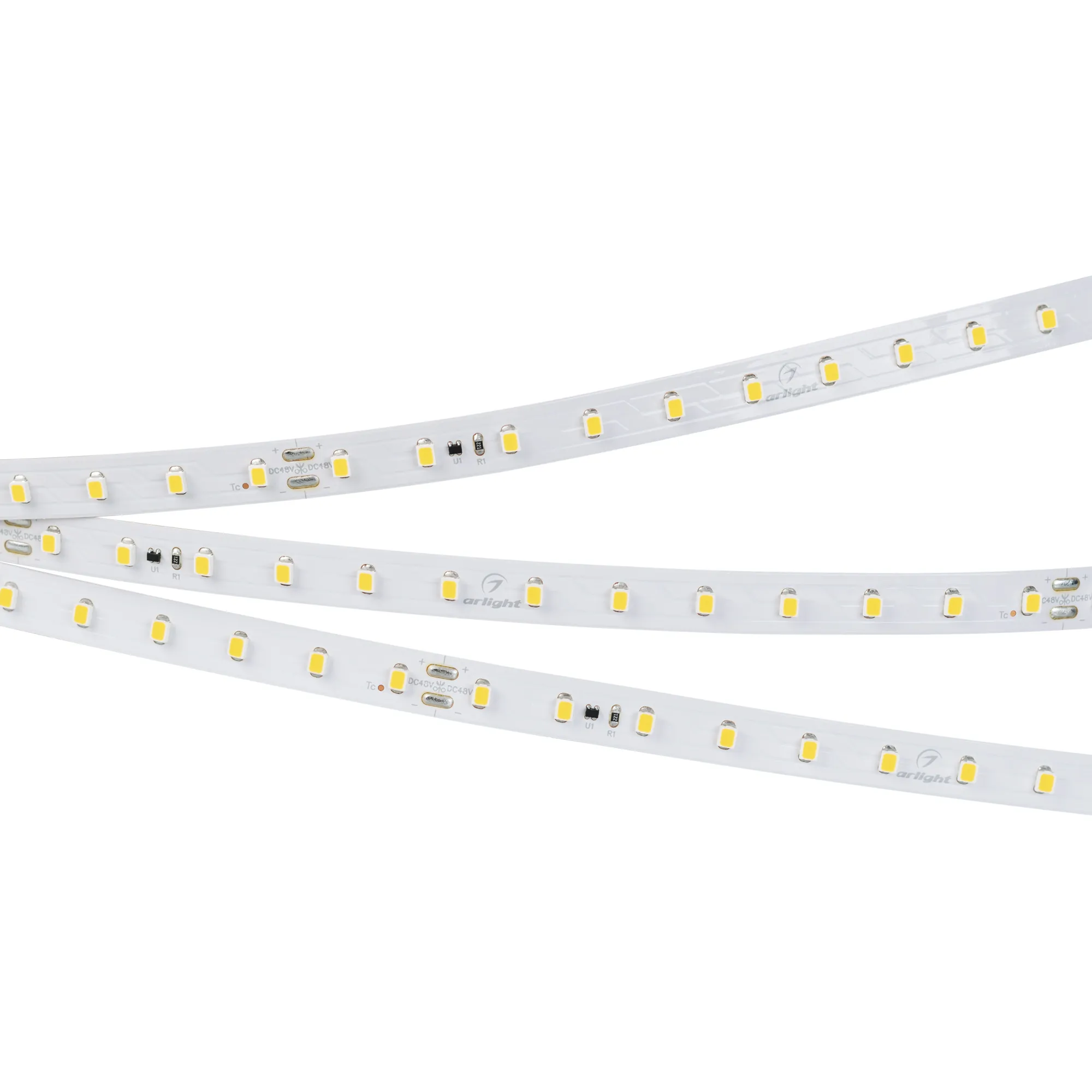 Лента IC-A78-10mm 48V Warm2700 (4 W/m, IP20, 2835, 50m) (Arlight, стабилизированная)