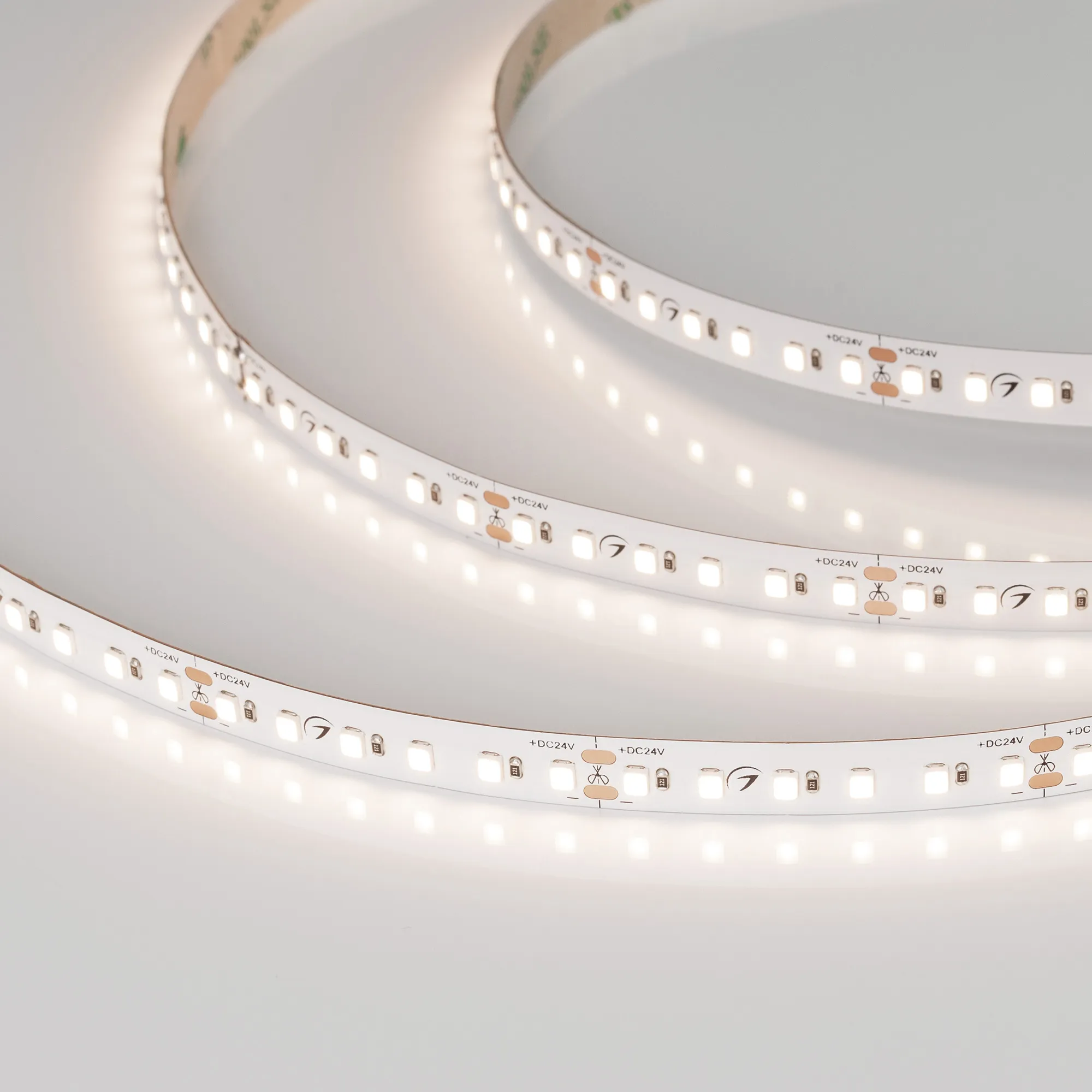 Лента светодиодная TWIST-A120-10mm 24V Warm3500 (10 W/m, IP20, 2835, 5m) (Arlight, Открытый)