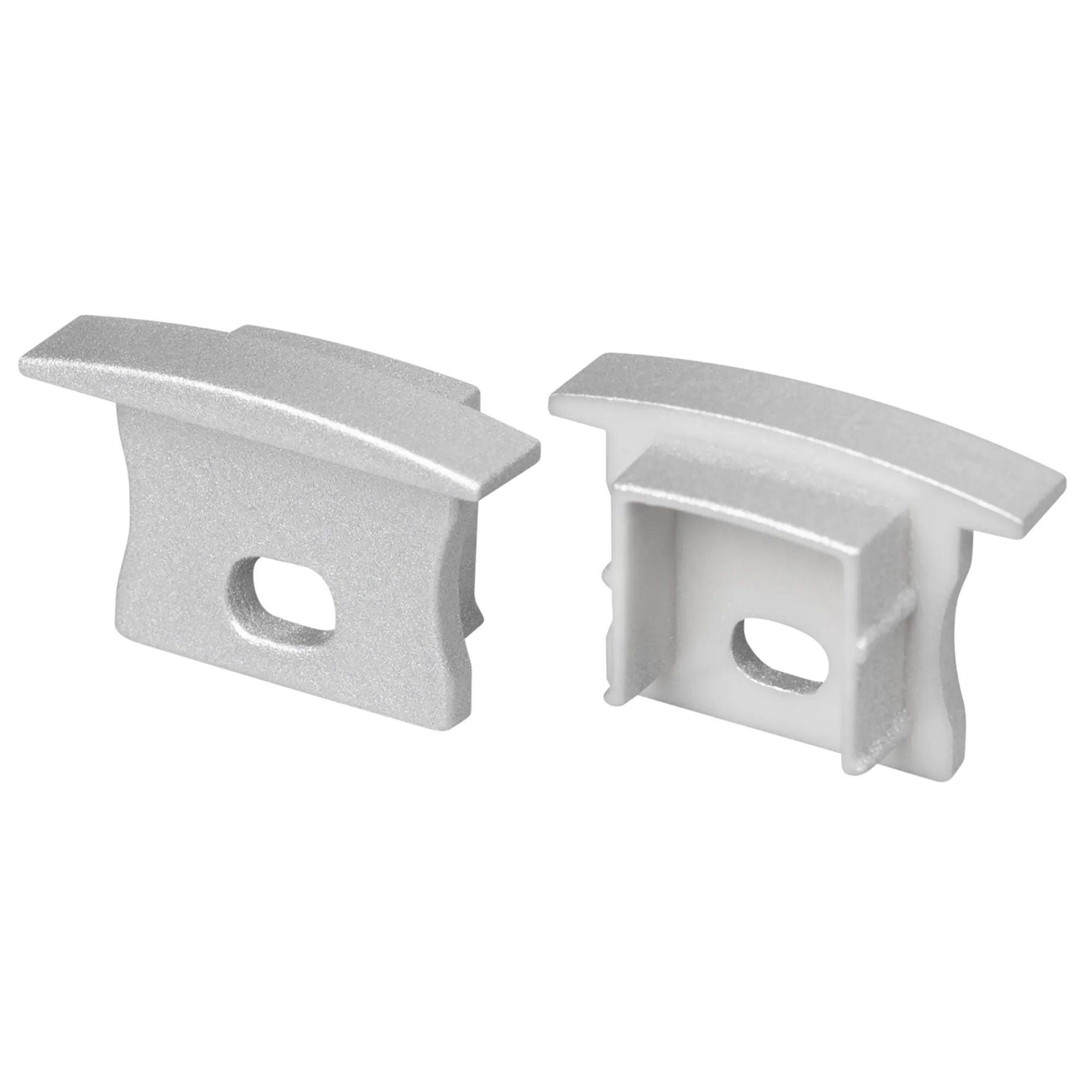 Заглушка LINE-2315-F SILVER с отверстием (Arlight, Пластик) - изображение товара