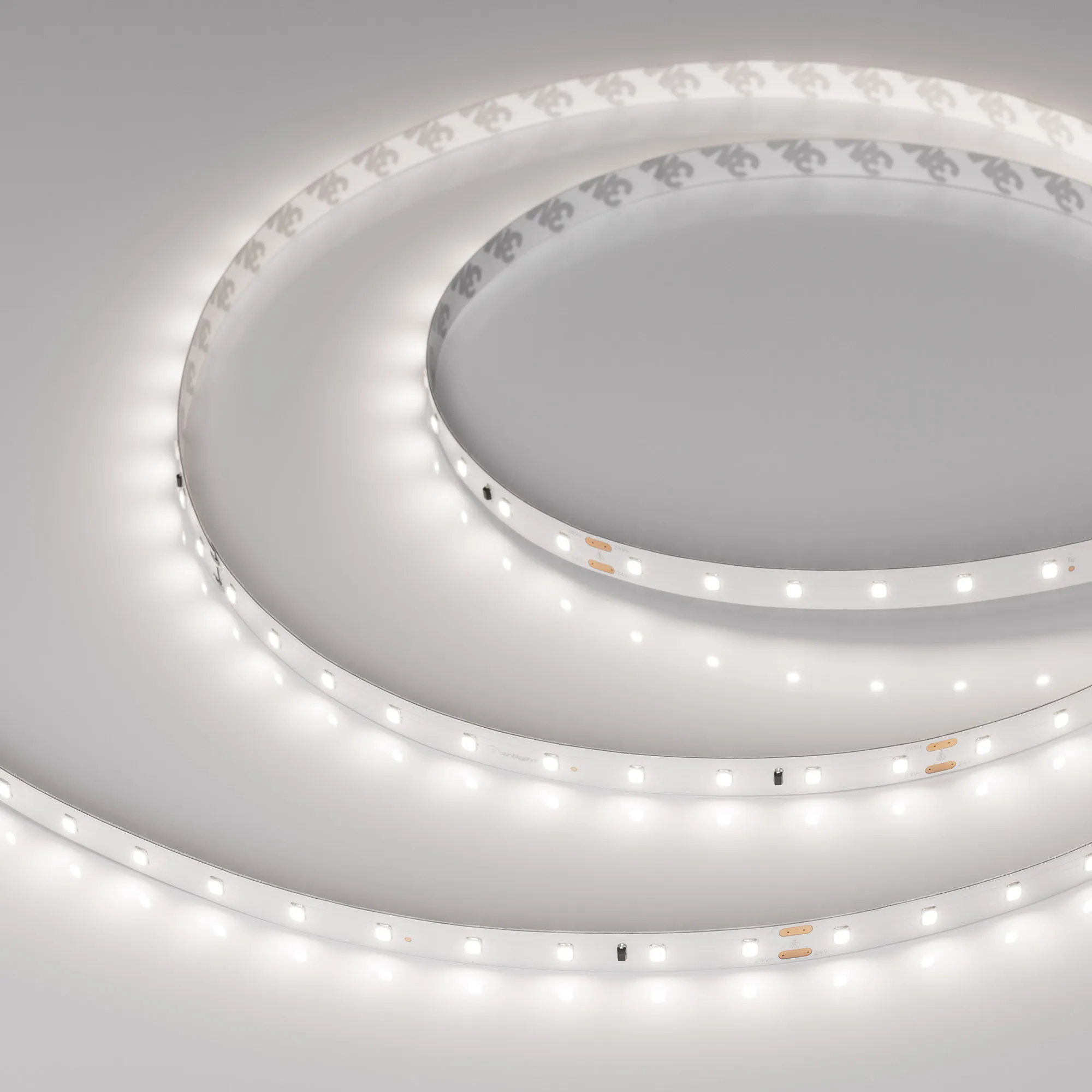 Лента светодиодная IC-A60-10mm 24V Day5000 (4.6 W/m, IP20, 2835, 30m) (Arlight, 4.6 Вт/м, IP20) - изображение товара