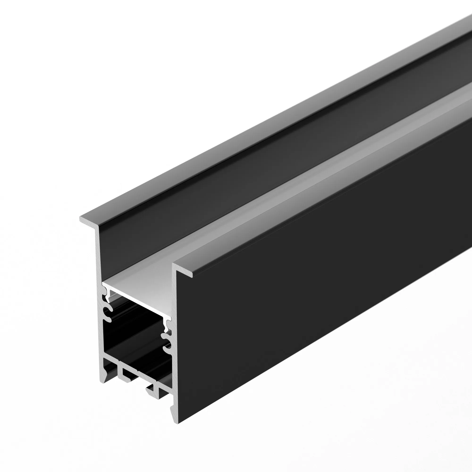 Профиль SL-COMFORT-3542-F-2000 ANOD BLACK (Arlight, Алюминий) - изображение товара