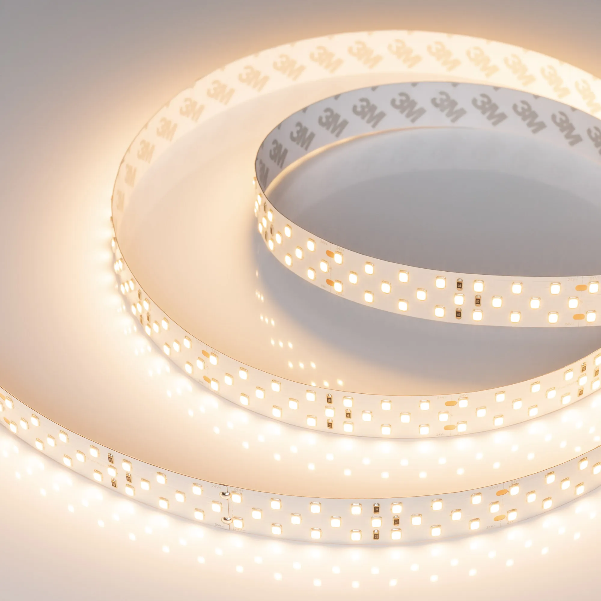 Лента светодиодная RT-A252-19mm 24V Warm3000 CRI98 (27 W/m, IP20, 2835, 5m) (Arlight, Открытый) - изображение товара