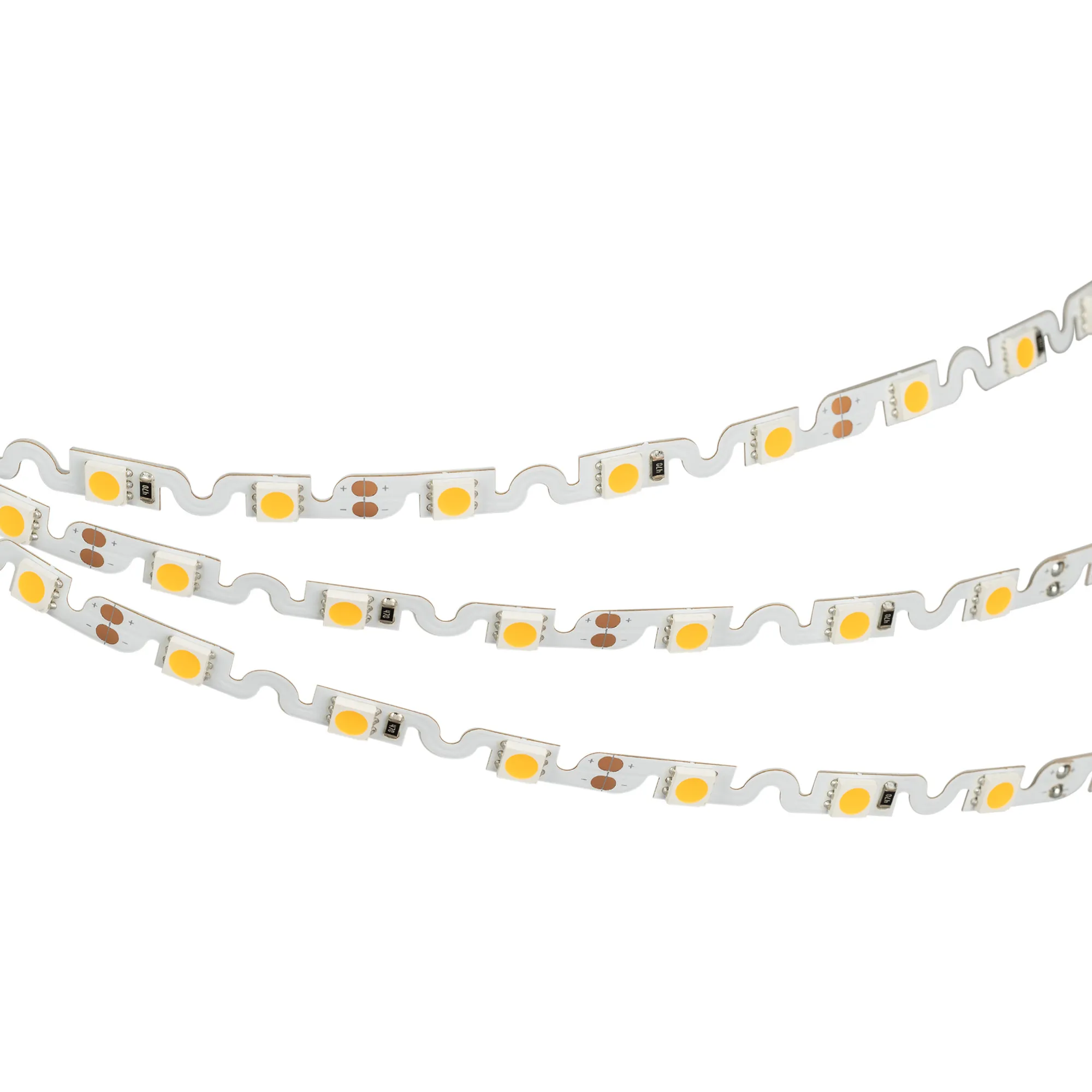 Лента светодиодная RZ 2-5000 12V Warm2700 2x (5060, 240 LED, Wave) (Arlight, 11.5 Вт/м, IP20)