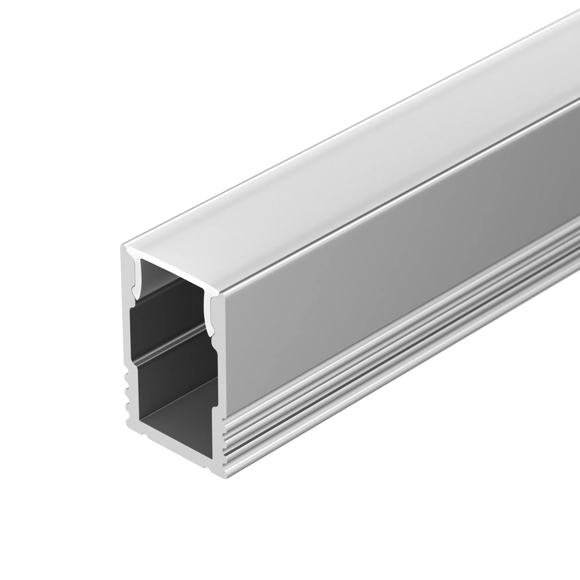 Профиль с экраном SL-MINI-8-H12-2000 ANOD+OPAL (Arlight, Алюминий) - изображение товара