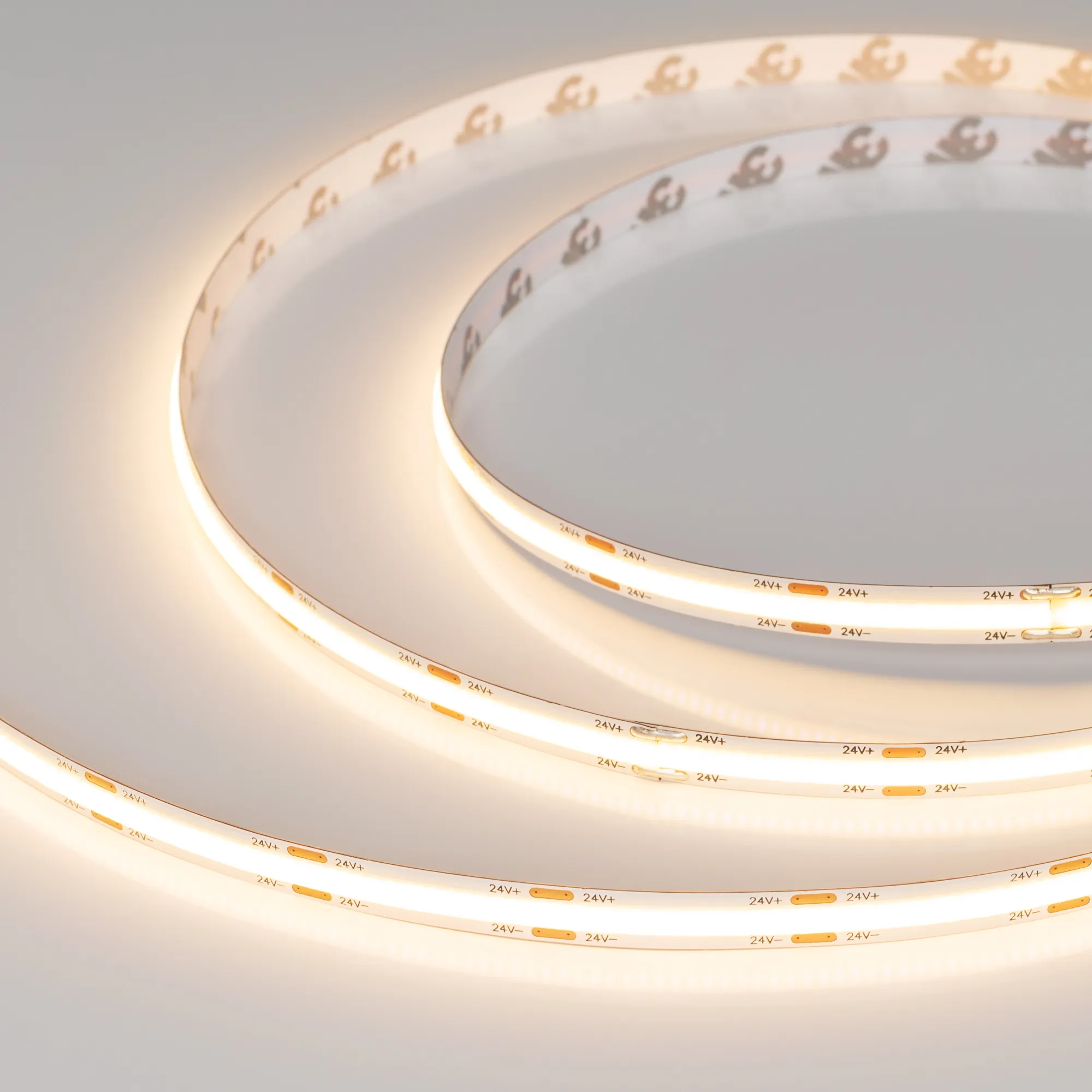 Лента светодиодная COB-5000NANO-CSP-544-24V Warm3000 (8mm, 11.5W, IP65) (Arlight, -)