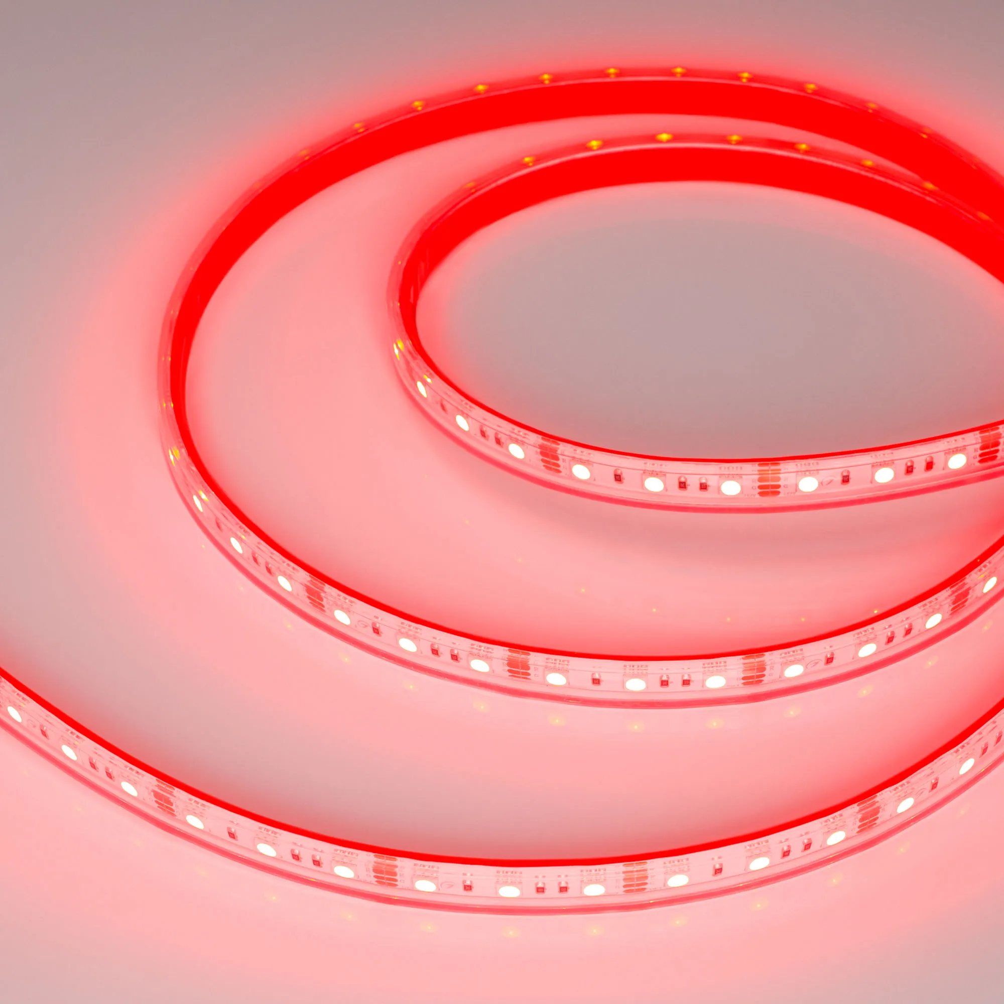 Лента светодиодная герметичная RTW-PS-B60-12mm 12V RGB (14.4 W/m, IP67, 5060, 5m) (Arlight, 14.4 Вт/м, IP67) - изображение товара