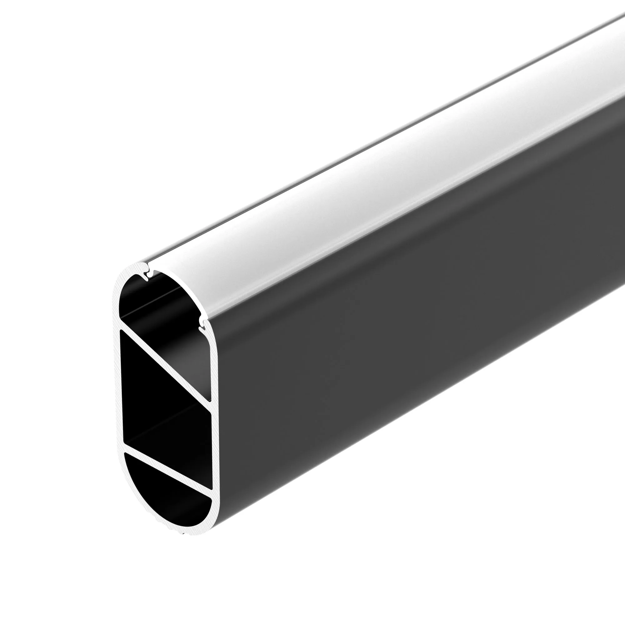 Профиль WARDROBE-1530-2000 ANOD BLACK (Arlight, Алюминий) - изображение товара