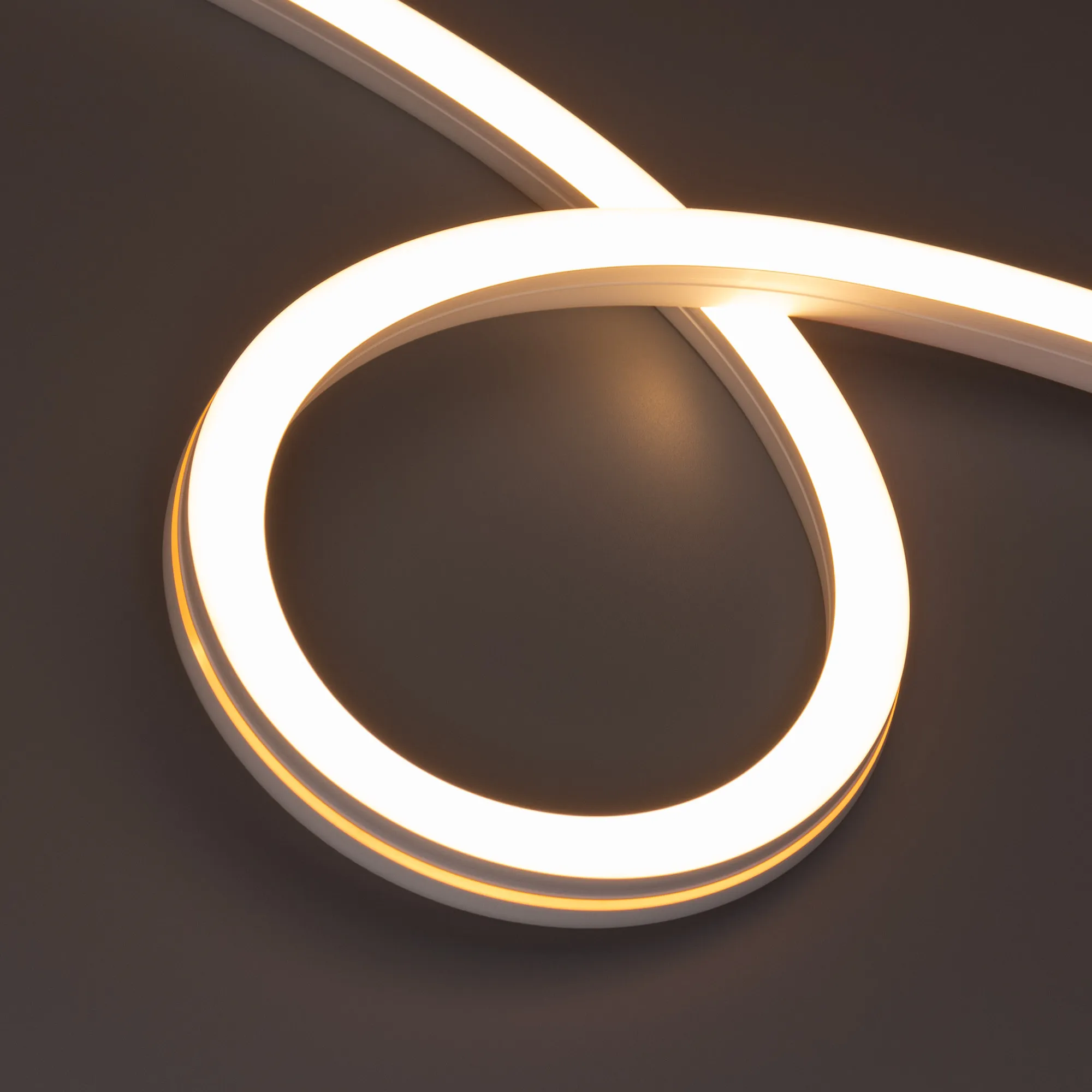 Лента светодиодная герметичная MOONLIGHT-SIDE-X280-16x16mm 24V Warm2700(10 W/m, IP67, 15m, wire x1) (Arlight, Вывод боковой, 5 лет) - изображение товара